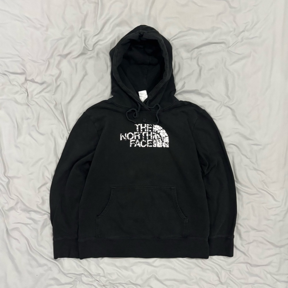 Vintage North Face Floral Print Hoodie - Picture 1 of 6